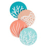 Coral Sea Collection Coasters - Set of 4
