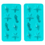 Coral Sea Collection Ice Trays - Set of 2