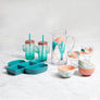 Sunrise Cactus Glasses Set of 4