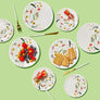 Melamine Floral Plate Set