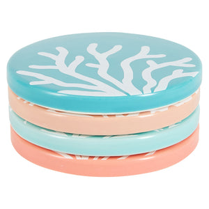Coral Sea Collection Coasters - Set of 4